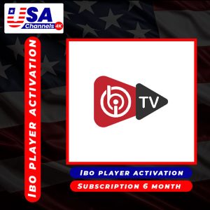 USACHANNELS4K IBO Player 6 Month IPTV subscription with activation code – stream 20,000+ live TV channels and 5,000+ on-demand titles in HD and 4K worldwide.