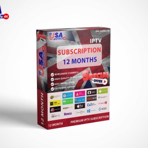 USACHANNELS4K 12 Month IPTV subscription box with premium offer – stream 20,000+ live TV channels and 5,000+ on-demand movies and shows in HD and 4K.